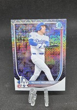 2025 Bowman Chrome Freddie Freeman Mega Box Mojo Refractor #33 - Dodgers 