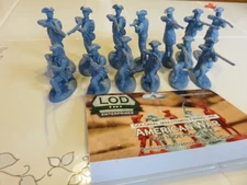 LOD American Regulars & Colonials Firing Line 13 Figures