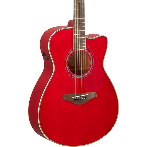 Yamaha FSC-TA TransAcoustic/Electric Guitar - Ruby Red