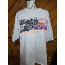 Gildan Brian Rrieck 12 Sprint Car Racing Graphic T-Shirt Gray Mens XL Vintage