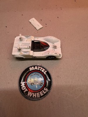 1968 hot wheels redline chaparral 2g Has Broken Spoiler Have Parts With Button
