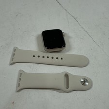 GPS Only Apple Watch SE 3 40MM Starlight Aluminum White Sport Band MEH34LW/A