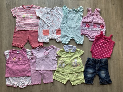 💜 Baby Kleidungspaket Kleidung Paket Mädchen Gr. 68 ~ Bellybutton ~ Topolino 🩷