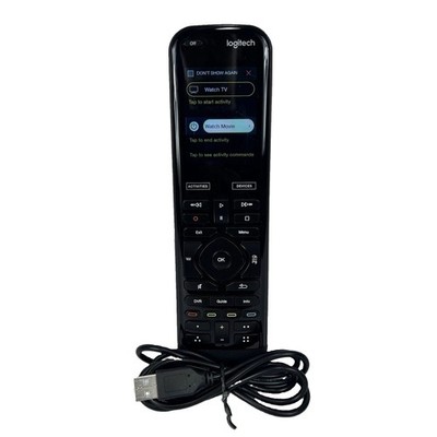 Logitech Harmony Elite Universal Touch Screen Remote N-R0010 W/Charger Tested
