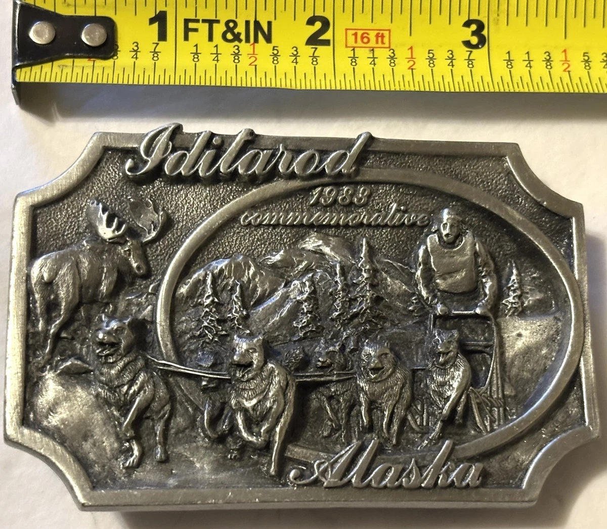 Iditarod Buckle In Vintage Belt Buckles for sale | eBay display picture 2