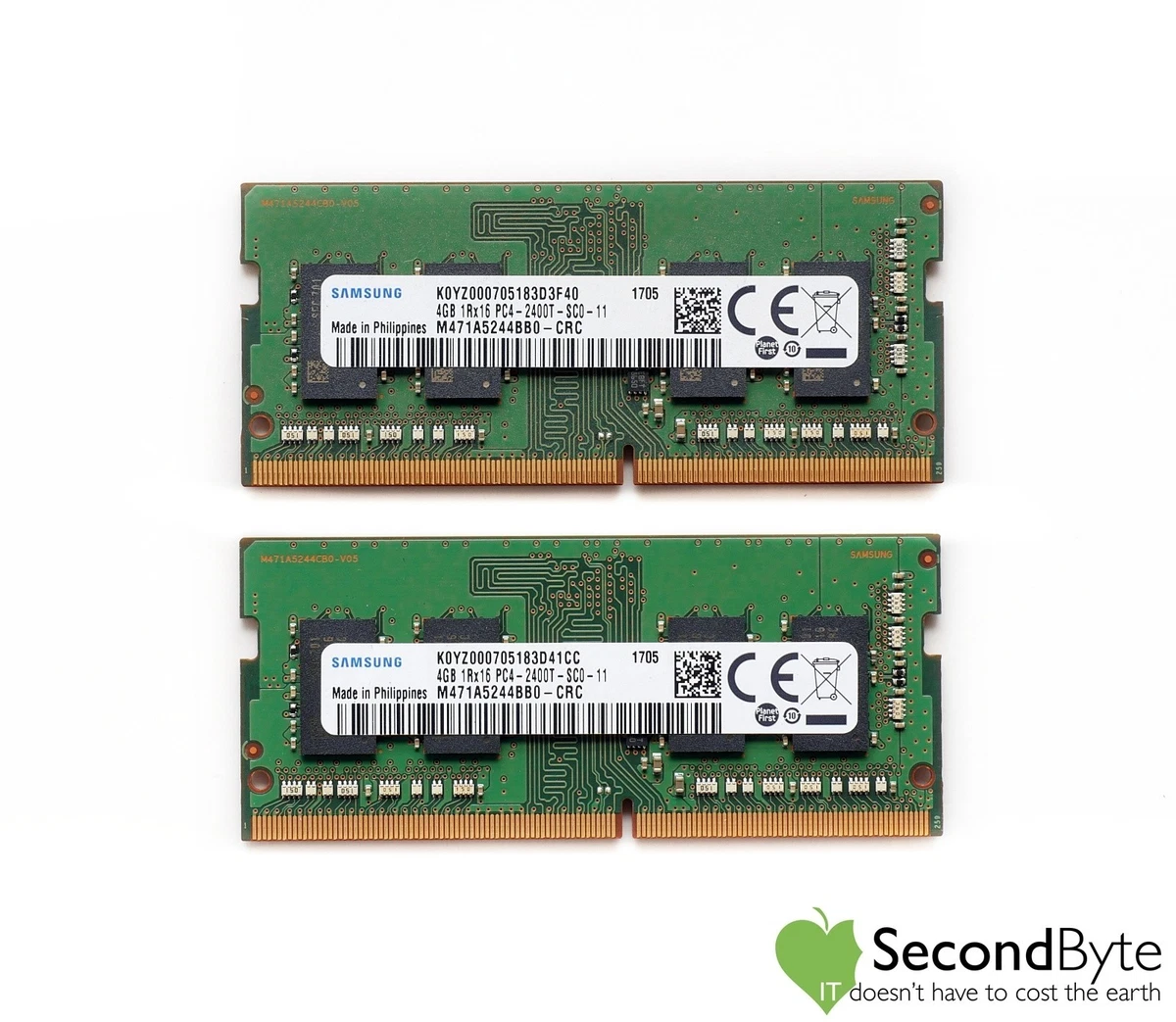 Samsung DDR4 SDRAM 4 GB Capacity per Module Memory (RAM) for sale