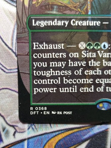 x1 Sita Varma, Masked Racer - Borderless R MTG Aetherdrift M/NM, English - Picture 3 of 10