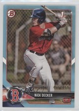 2018 Bowman Draft Sky Blue 455/499 Nick Decker #BD-124 12g7