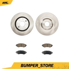 Front Brake Pads Ceramic & Rotors Kit Fits 04-11 Aveo 07-11 Aveo5 13-15 Spark