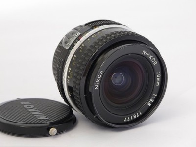 Nikon MF Nikkor 20mm 3.5 AI analoges Objektiv Vollformat Gewährleistung 1 Jahr