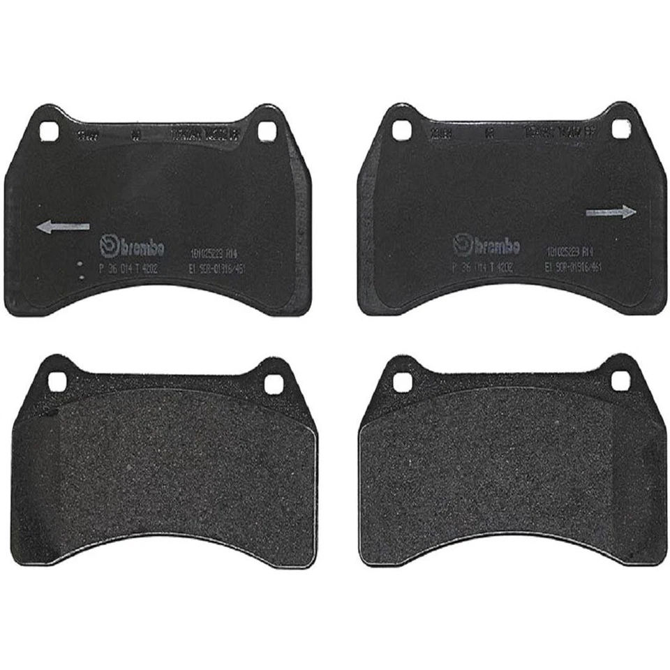 Juego de pastillas de freno de disco delanteras Brembo Low Met para Jaguar S-Type Super V8 XJR 4,2 L V8 Foto 2 de 2