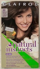 Clairol Natural Instincts Hair Color Dye 20 Medium Brown Now 5