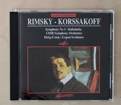 Rimsky Korssakoff  Symphony 3 - Evgeni Svetlanov  ZYX Мелодия 1993  CD