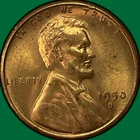1950-S Lincoln Wheat Cent Brilliant Uncirculated BU Coin #39426