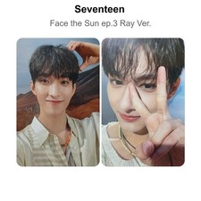 Seventeen Face the Sun ep.3 Ray Ver. Official Photocard KPOP Free Gift