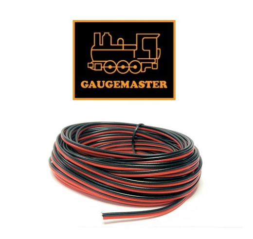 Gaugemaster GM09RB Red/Black Twinned Wire 10m