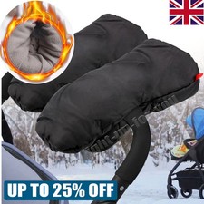Winter Pram Mittens Flannel Warm Pushchair Gloves Hands Muff Stroller Waterproof