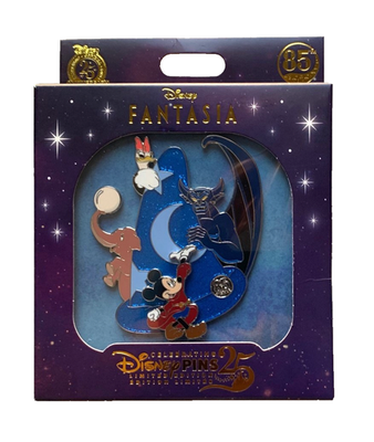 Disney Parks 2025 Fantasia 85th Anniversary Sorcerer Mickey Jumbo