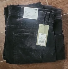 Goodfellow  Co Black 5 Pocket Corduroy 34 32