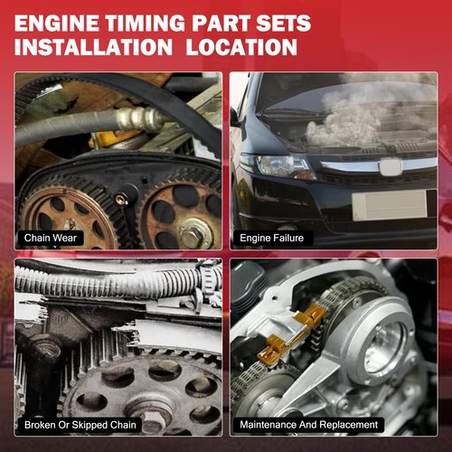 Timing Chain Kit & VVT Gears for 2010 -15 CHEVROLET CAMARO 3.6L V6 DOHC 12626161 - Picture 7 of 23