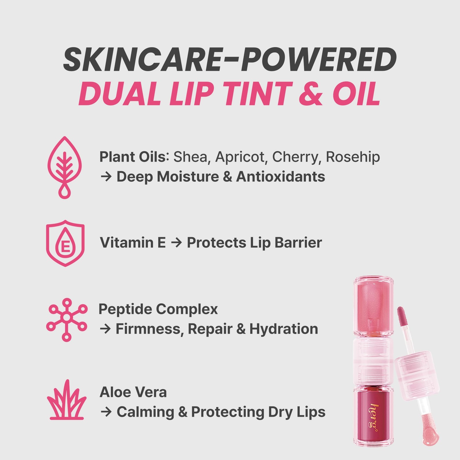 White Pink Raspberry Epielle Herg Dual 1 Count (Pack of 1), 02 Raspberry Love & Watermelon ...