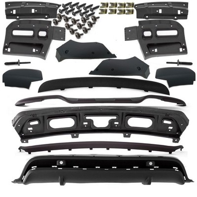 Stoßstange passt für BMW X5 E70 10-13 vorne hinten Spoiler Umbau Performance Set