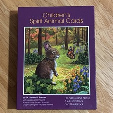 Children's Spirit Animal Cards 24 Card Deck & Guidebook by Dr. Steven D. Farmer