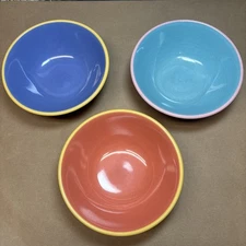 LINDT STYMEIST Colored Bowls Set Of 3 -6.5” 