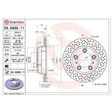 Brembo Bremsscheiben + Beläge hinten 98735240101 | 193517
