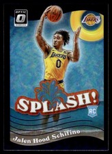 Jalen Hood-Schifino 2023-24 Donruss Optic #14 Splash Holo Lakers Card