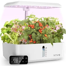 Hydroponics Growing System Garden: 12 Pods Indoor Gardening System with Custo...