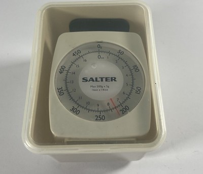 Salter Reisewaage kompakt sehr guter Zustand Oldtimer Wohnwagen