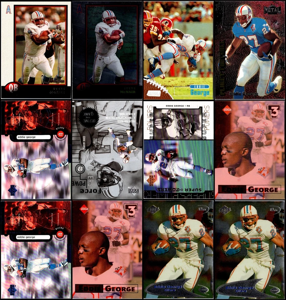 1998 Tennessee Oilers (125) Card Lot - EXCLUSIVE – BE AMONG THE FIRST TO OWN IT! - Image 2 of 4