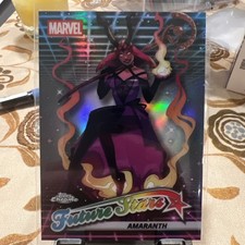 Topps Chrome Marvel Amaranth 2025 Future Stars Baseball Card #FS-8