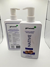 Native Girl Scouts Moisturizing Shampoo Coconut Caramel 16.5oz, Lot of 2 1.03 per gallon