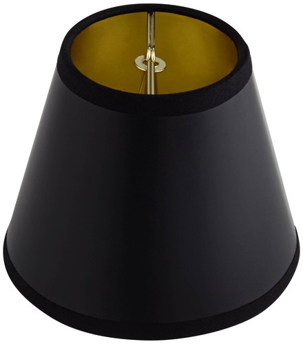 Set of 6 Chandelier Lamp Shades Black Paper Small 3x5x4 Candelabra Clip-On - Bild 6 von 8