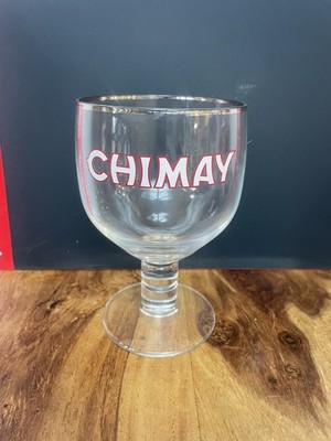 Chimay Bierglas Belgisches Bier Ale Glas Kelch Kelch sehr guter Zustand