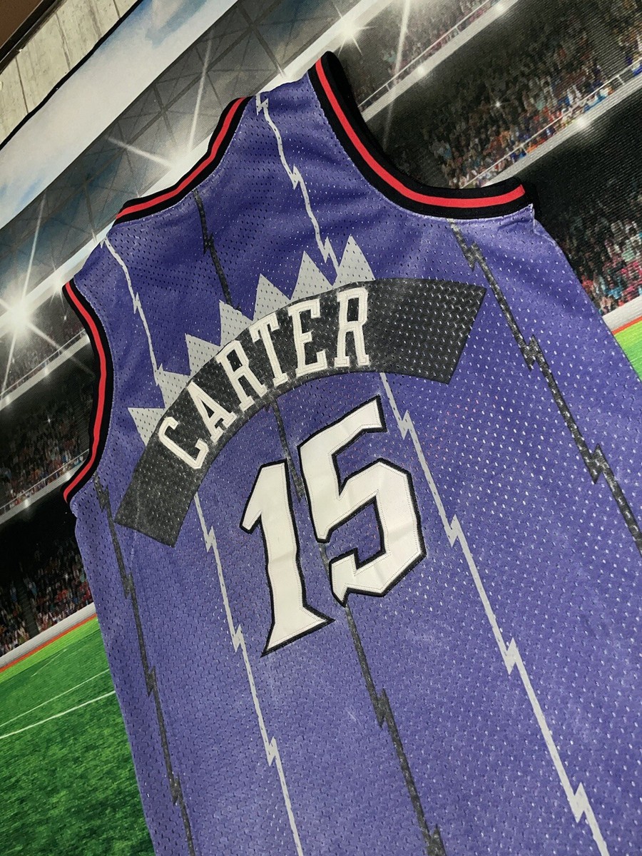 Toronto Raptors Vince Carter #15 Nike Jersey Men's Sz Large (44