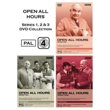 Open All Hours : Series 1-3 (DVD 1976) PAL Region 4 (Ronnie Barker, David Jason)