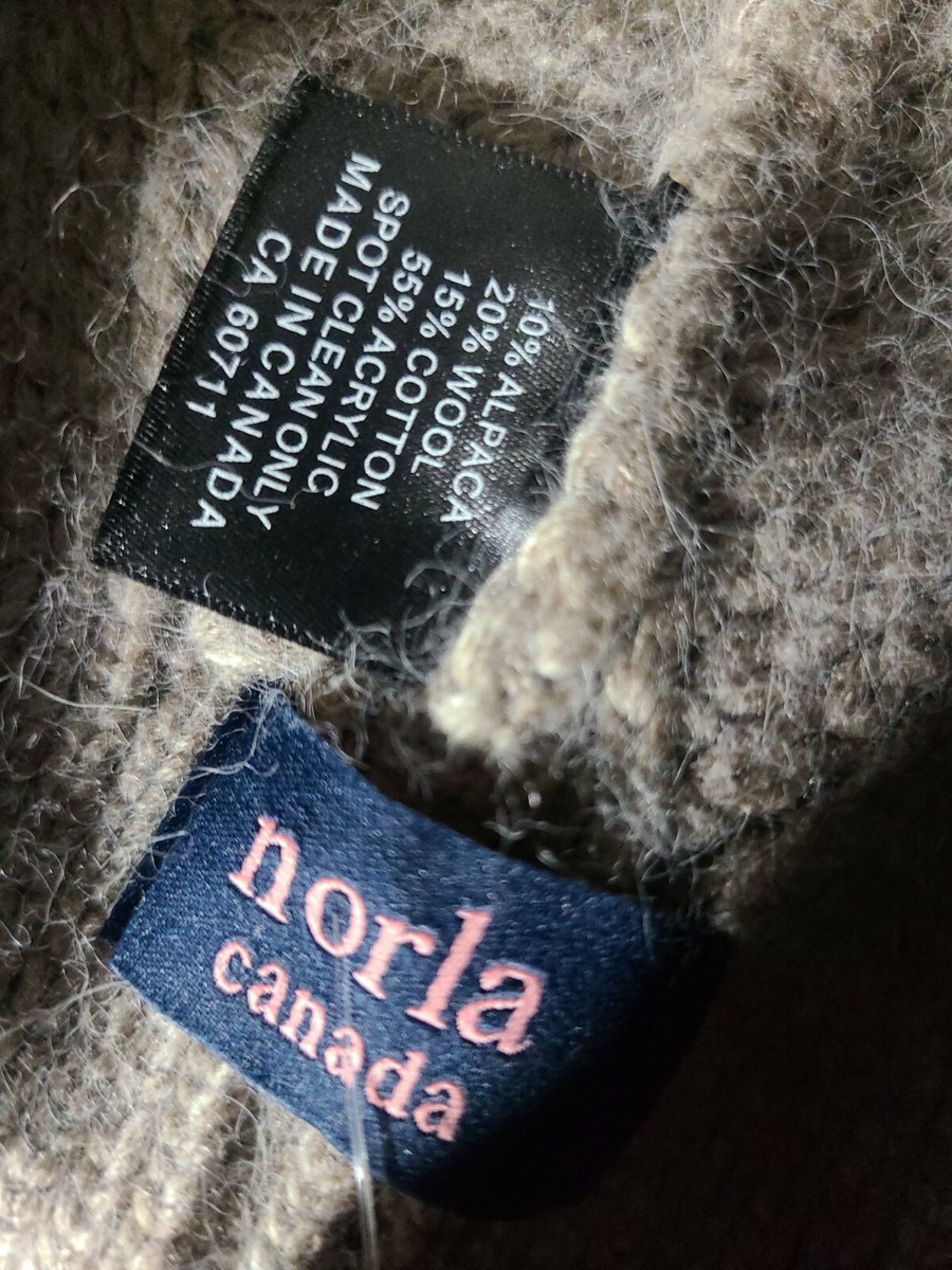 NORLA CANADA Nordstrom Women Handmade Alpaca Wool Warm  display picture 1