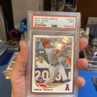 2013 TOPPS UPDATE #US300 MIKE TROUT  PSA 9 ANGELS 🔥🔥