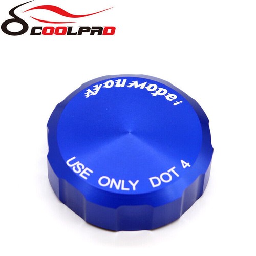 Cubierta de tapa de aceite de líquido de frenos trasero CNC para Kawasaki EX250R Z750 Z1000 Ninja ZX-6R - Imagen 11 de 12