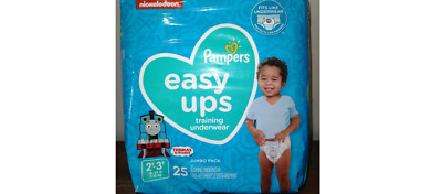 25 Pack, Pampers Easy-Ups Training Underwear Thomas & Friends 2T-3T