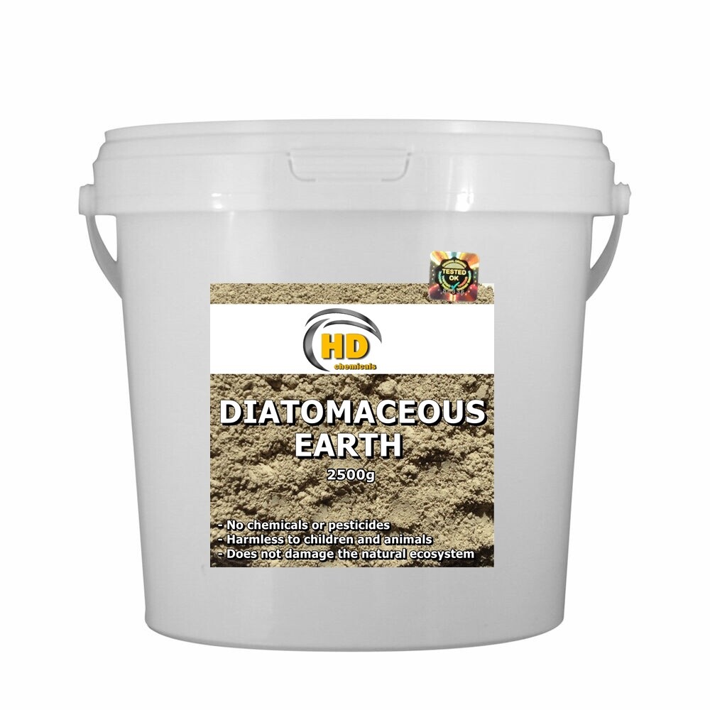 2.5 KG DIATOMACEOUS EARTH RED SPIDER MITE POULTRY FEED/ 100% NATURAL INSECTICIDE