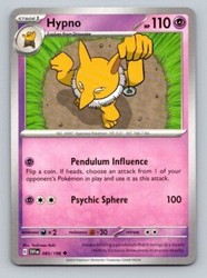 Hypno 083/198 Scarlet & Violet Base Set Uncommon