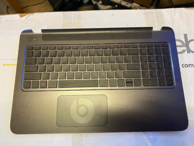 HP Pavilion 15-P 15-P099NR Laptop PALMREST + Touchpad + Keyboard Beats Audio Ed'