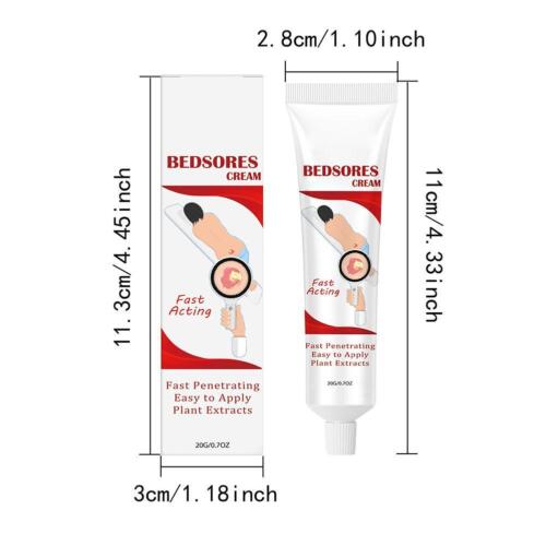 Bed Sore Cream Bedsore Ointment Bed Sores Treatment Fast Wound Healing Gel,20g - Picture 13 of 13
