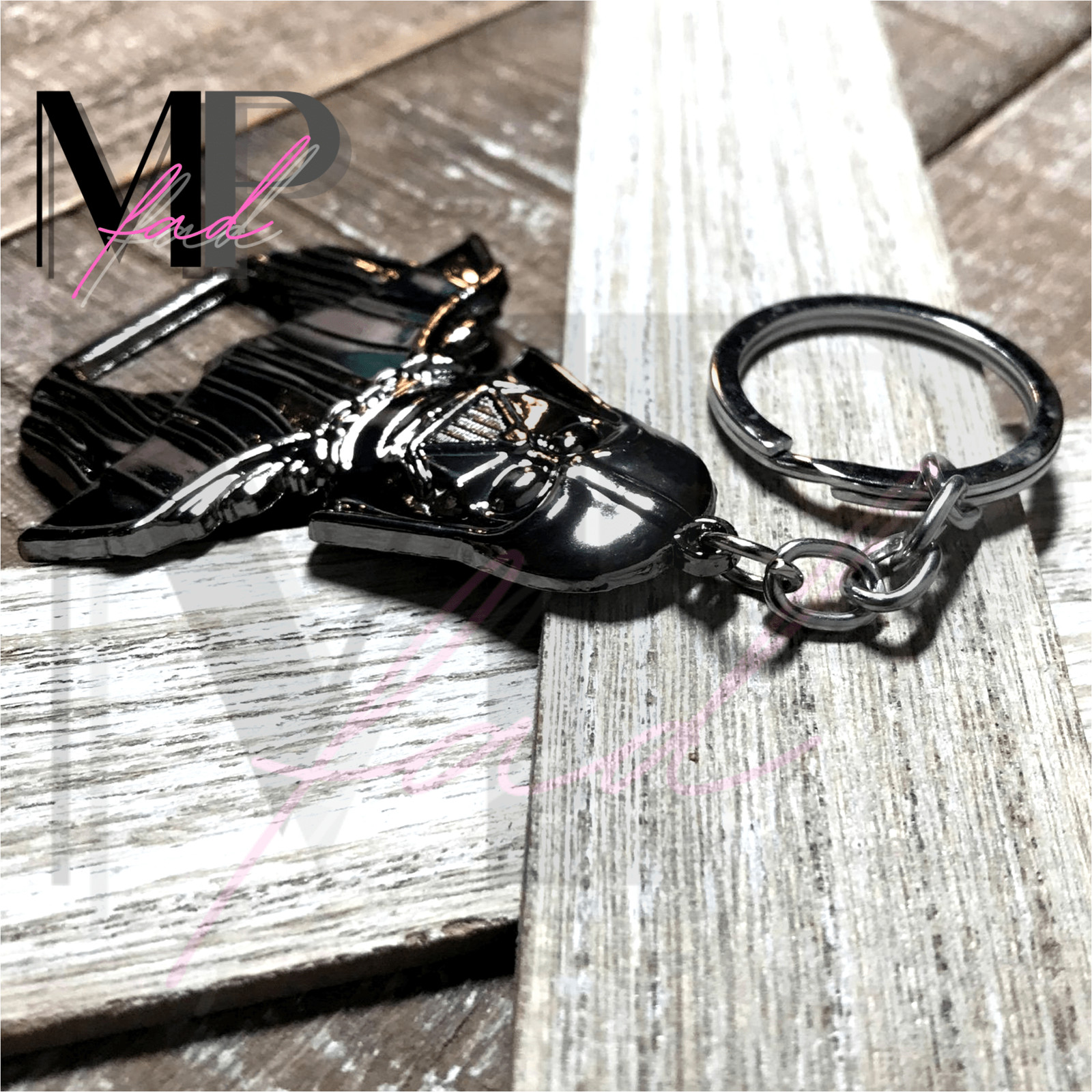 Star Wars Bottle Opener Keychain Keyring Key Fob Split Ring Metal DARTH VADER