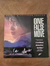 "One False Move" Laserdisc LD Deluxe Widescreen Version Extended Play