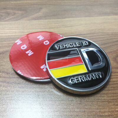 Viehcle Id Germany Round Wolfsburg Badge Emblem Sticker Fit For Vw Audi Bmw Ebay